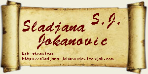 Slađana Jokanović vizit kartica